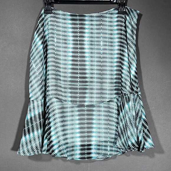 Worthington Ruffle Hem Lined Skirt Size 14 - Picture 1 of 11